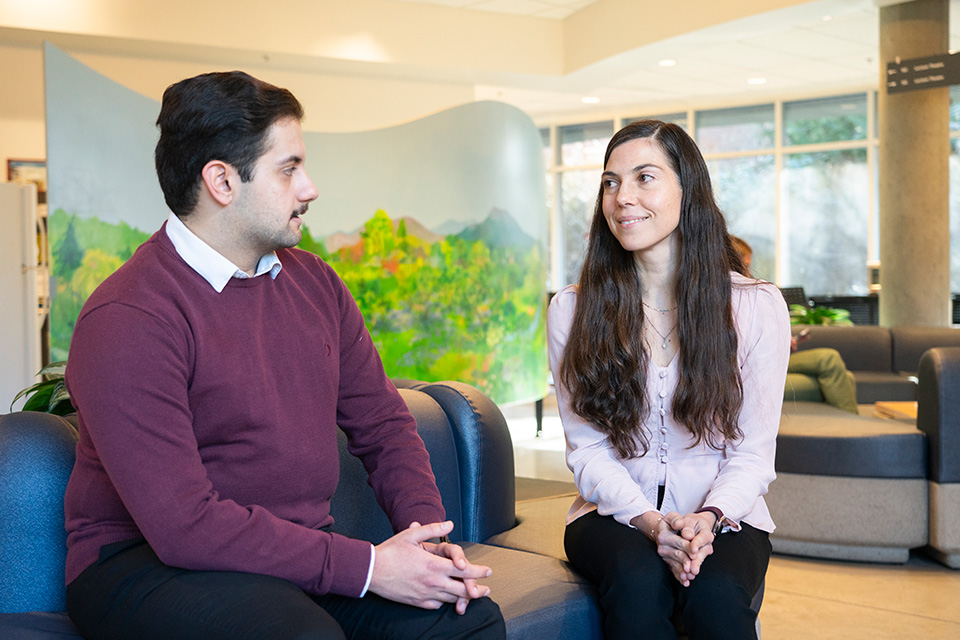 Mohammadparsa Khakpour and Marie-Ève Tremblay.