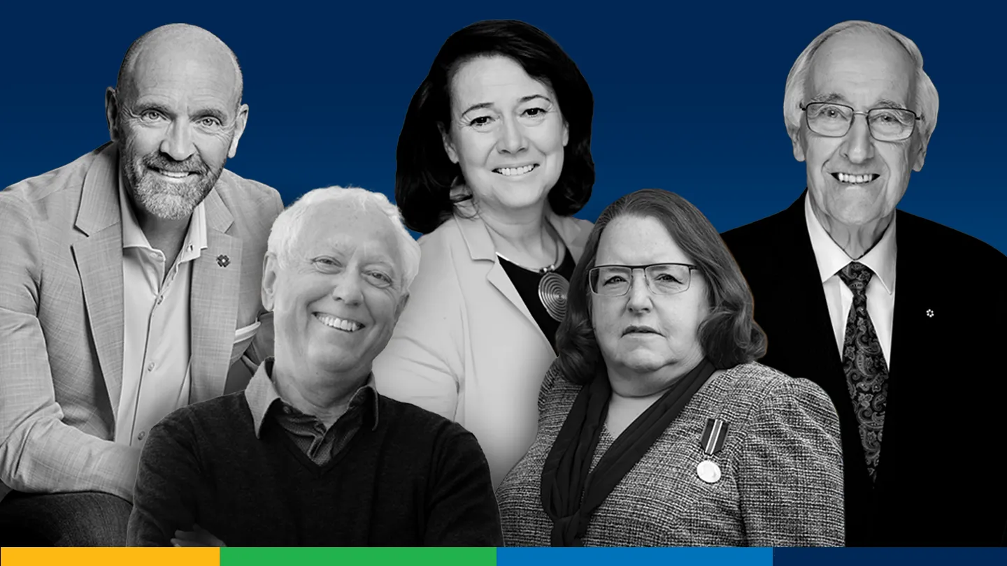 UVic recognizes five leaders with honorary degrees