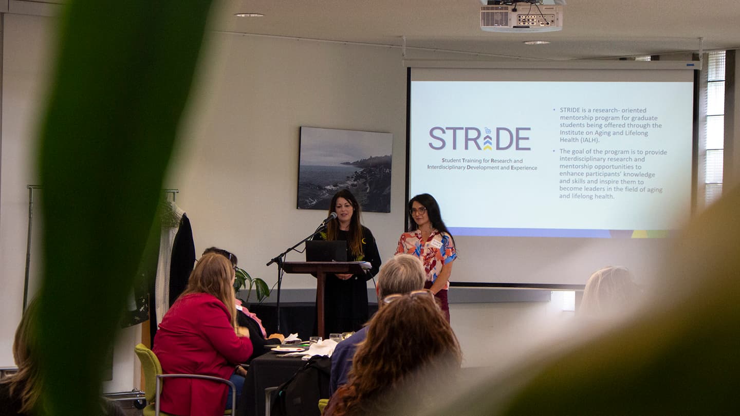 Grad students STRIDE into health research excellence
