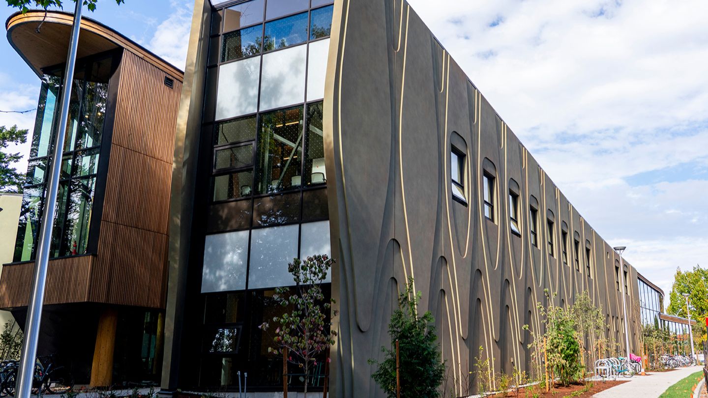 The newly constructed Indigenous Law wing.
