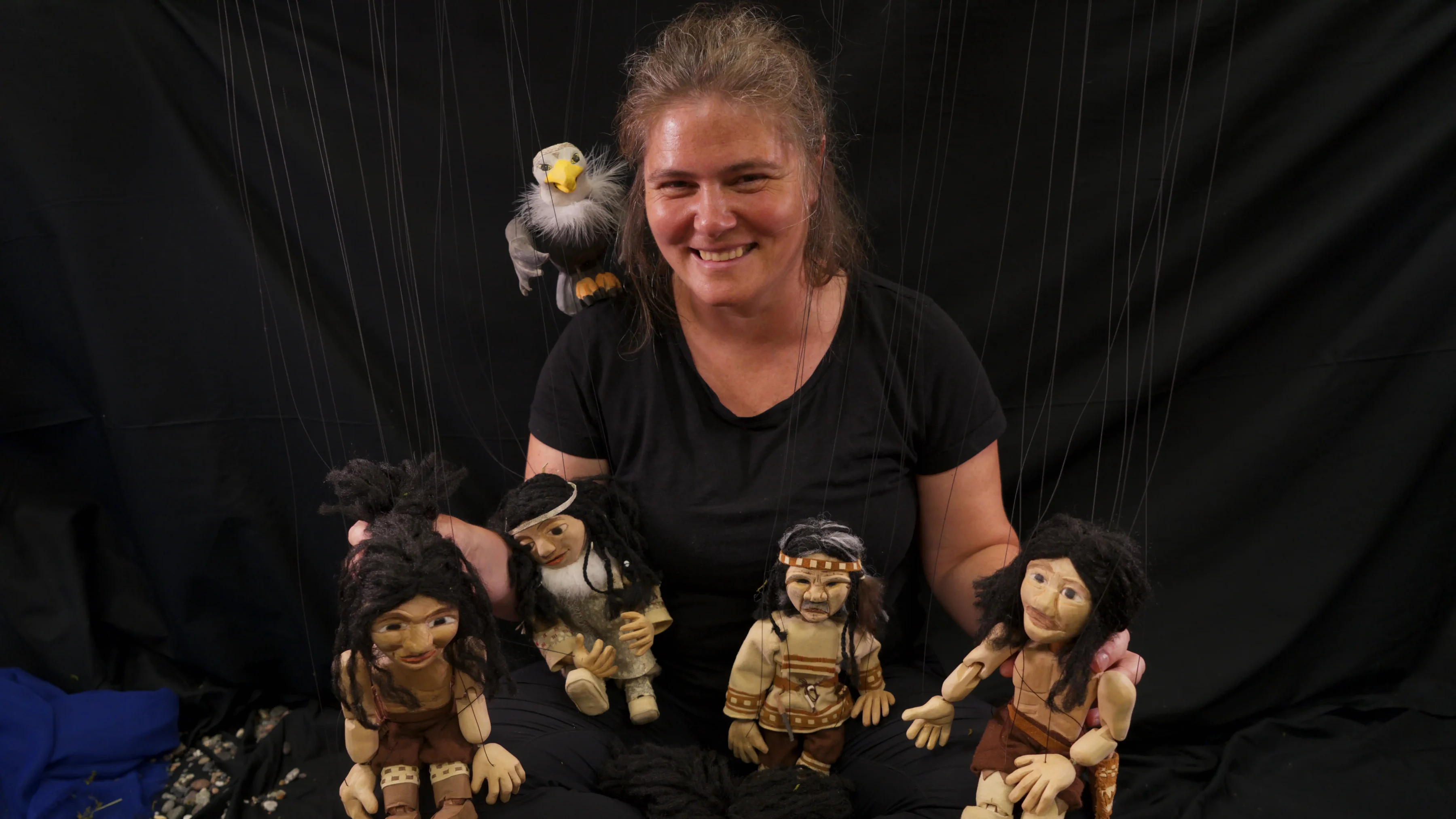  Puppet artist Maïté Agopian