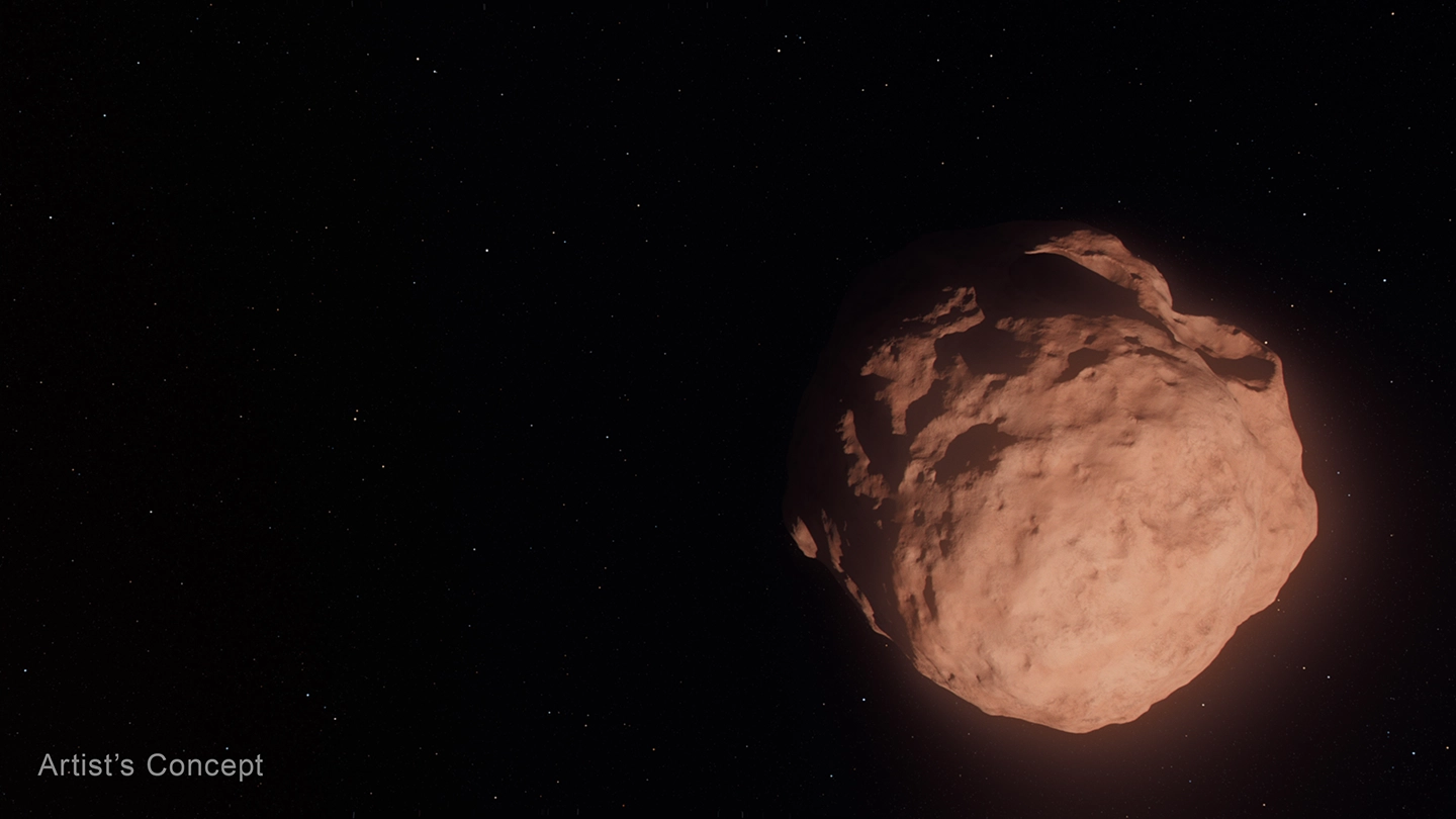 Artist rendering of Trans-Neptunian Object.