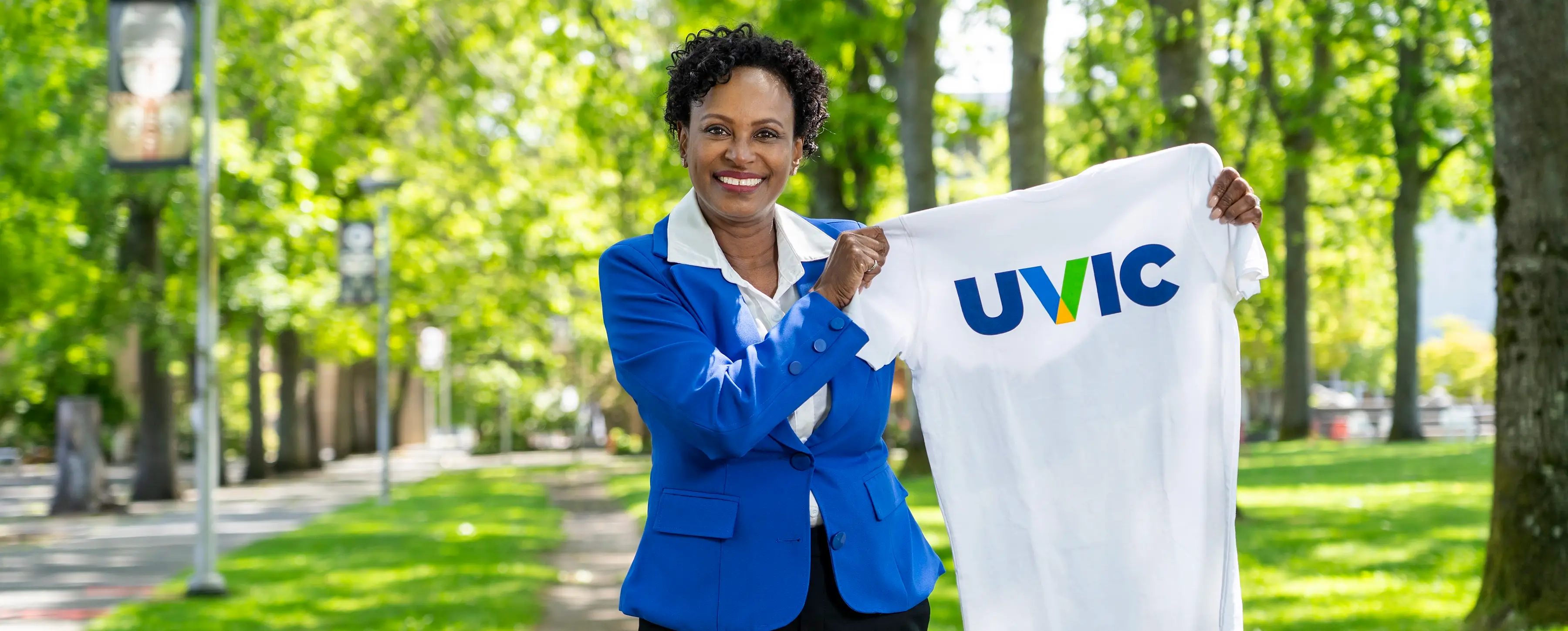 Welcoming President Rhonda McEwen